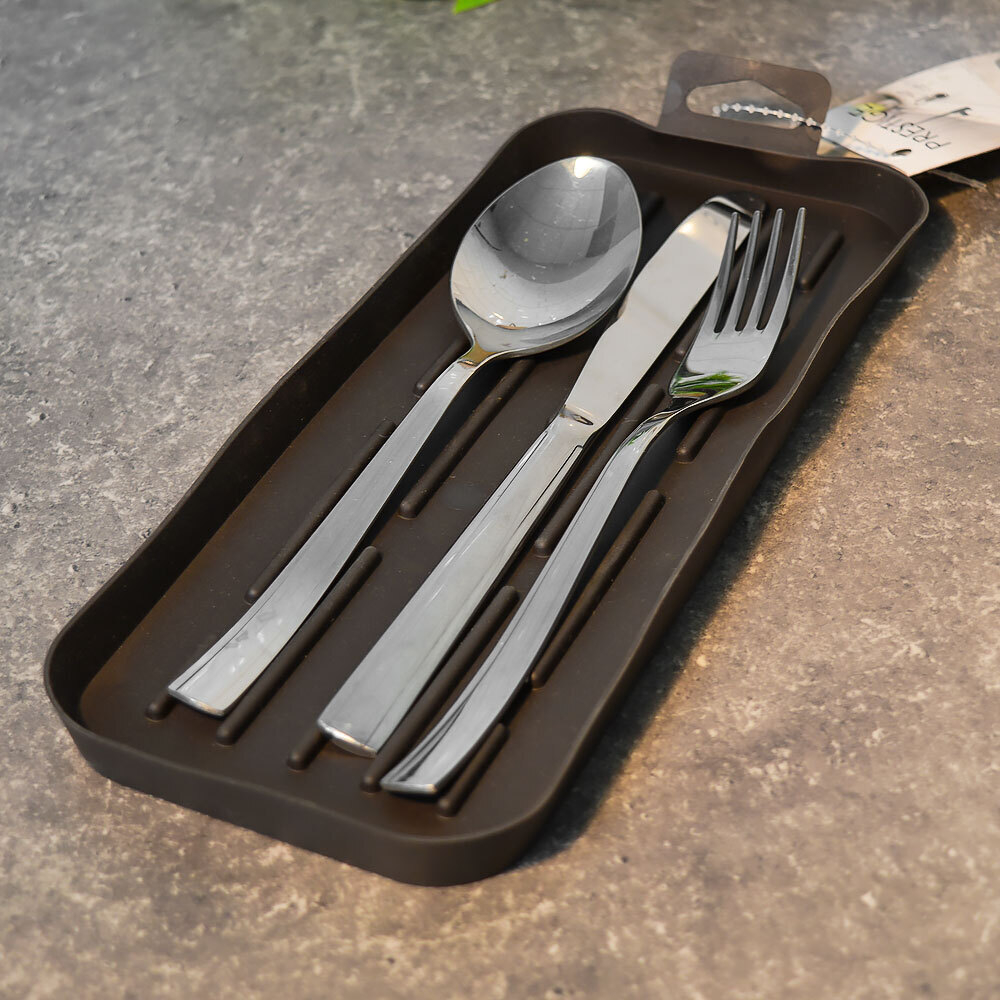 Сушилка для посуды 28*11см "Presyige", базальт