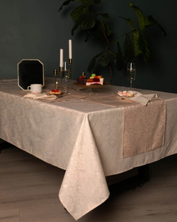Скатерть 140х180 Sofi De MarkO Эллиада бежевая