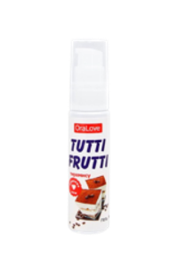 Tutti-Frutti Тирамису - съедобная смазка
