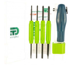 ОТВЕРТКА СИБРТЕХ СО СМЕННЫМИ ДВУСТОРОННИМИ НАСАДКАМИ 8В1 13386