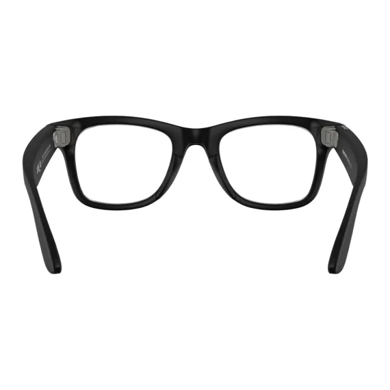 Умные очки RayBan Wayfarer Gen 2 RW4012 (Глянцевая чёрная оправа, линзы прозрачные) Matte Black/Clear M