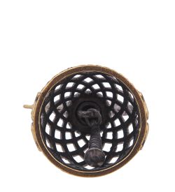 AM-4229 Колокольчик «Алые Паруса» (латунь, янтарь)