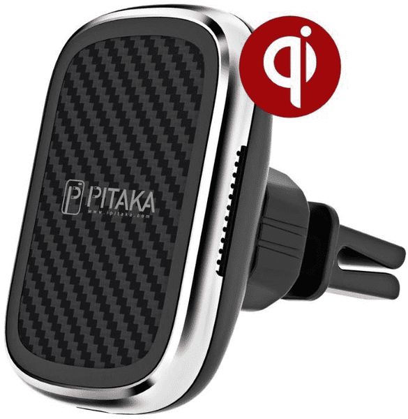 Автомобильный держатель Pitaka New MagMount QI Car Vent CM3001Q