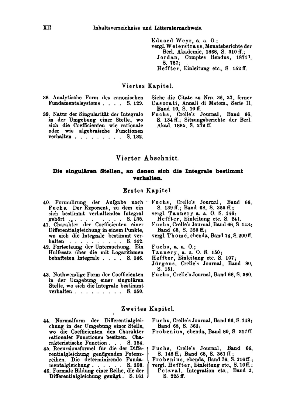 Handbuch der Theorie der Lineare Differentialgleichungen. Band 1 | Ludwig Schlesinger