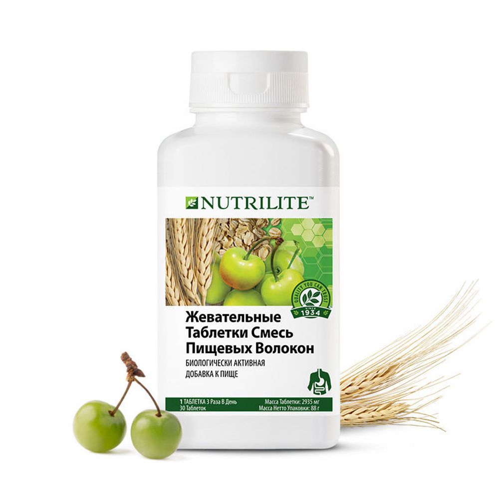 NUTRILITE™ жевательные таблетки смесь пищевых волокон