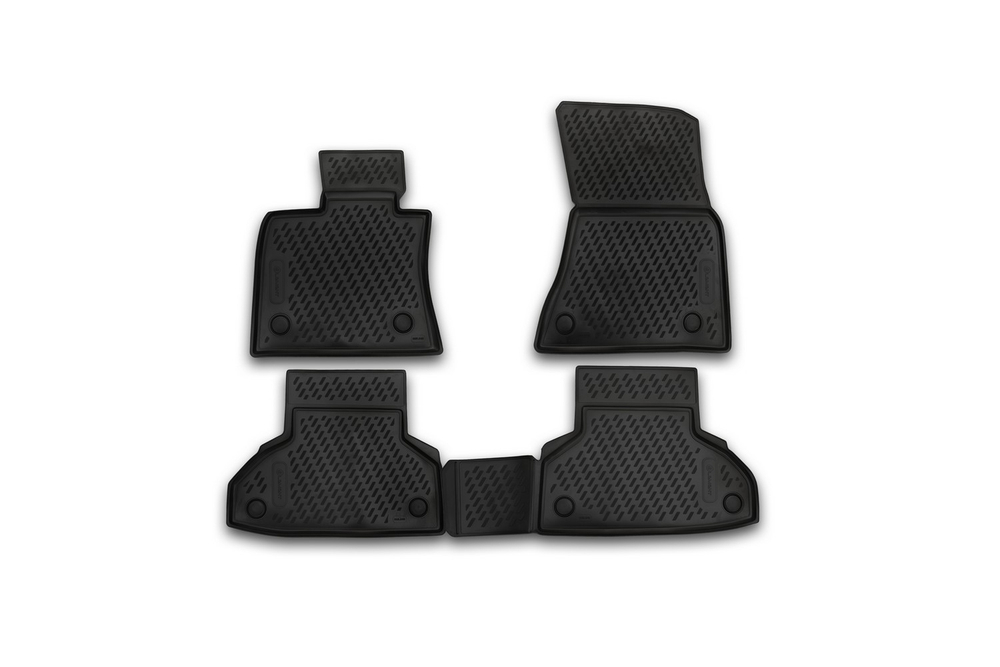 Коврики в салон BMW X6, 2014-, F16, 4 шт. (полиуретан) Element.CARBMW00001
