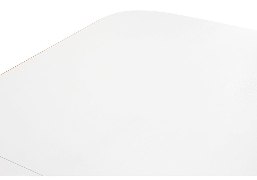 Стол Бевье 150(200)х90х77 молочный / золото