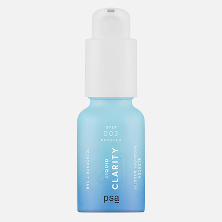 PSA LIQUID CLARITY BHA & Bakuchiol Blemish Recovery Booster Обновляющий бустер с салициловой кислотой и бакучиолом, 15 мл