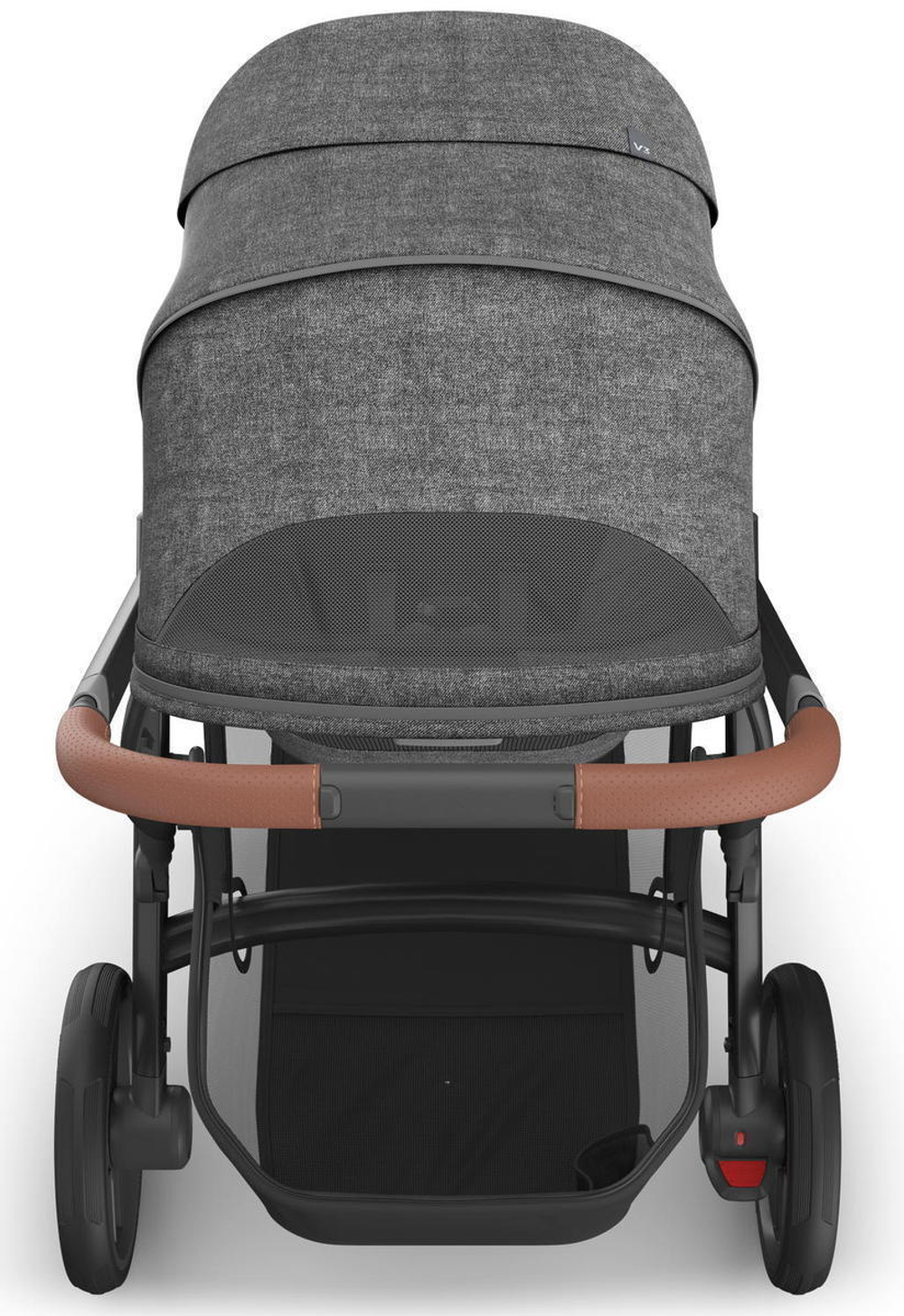Коляска для погодок UPPAbaby Vista V3 2 в 1 (2 прогулочных блока и люлька) Greyson