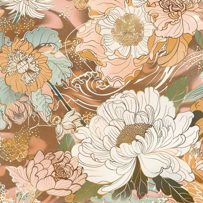 Японский цветок