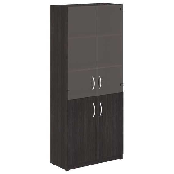 Шкаф комбинированный SR-5W.2 Дуб Юкон Модерн 770х375х1815 SIMPLE
