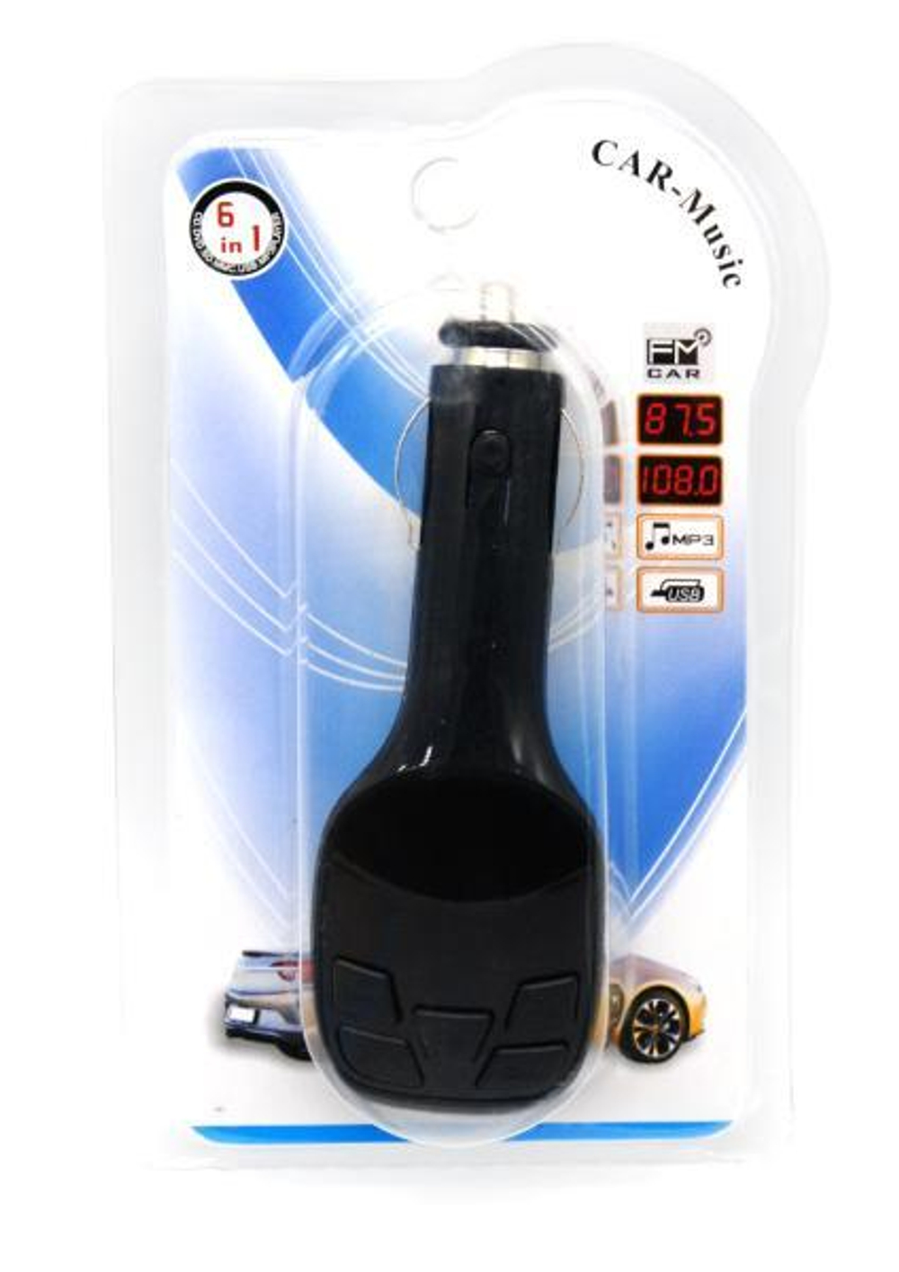 Автомобильный FM-трансмиттер Xmod - 860 (черный)