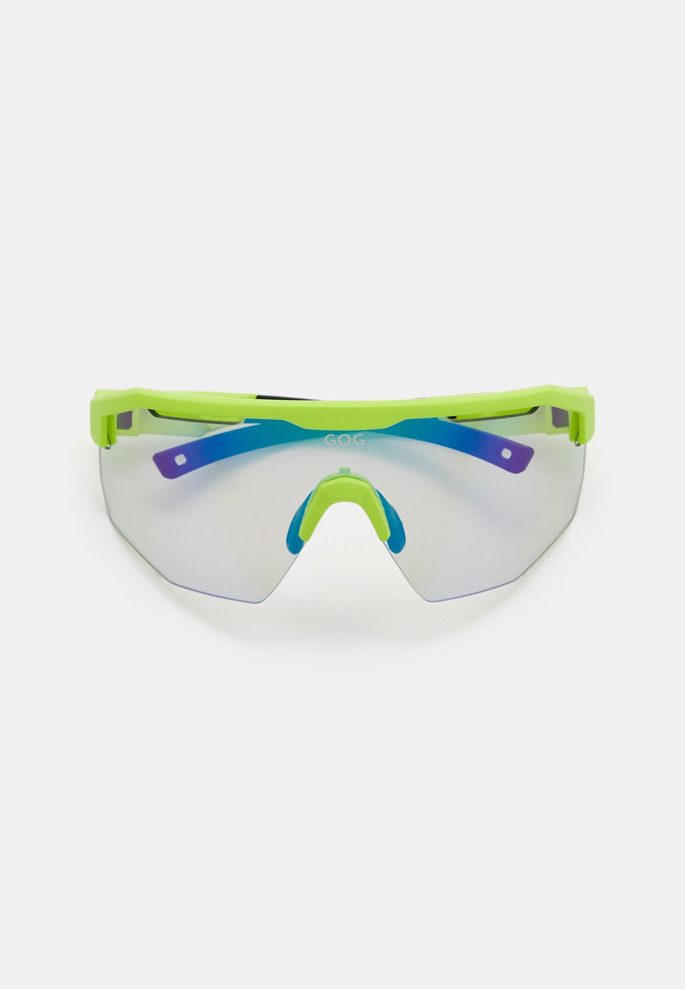 Спортивные очки с диоптриями GOG Argo С / Matt Neon Green-Black / Photochromic Green Lens