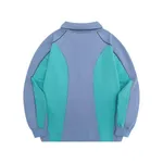 Толстовка Ymkashix College star пыльно-синяя / бирюзовая