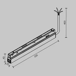Источник напряжения Technical TRA034DR-100W-DD-W