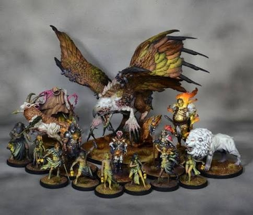 Кастомный заказ (покраска Kingdom death monster)