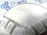 Патрон токарный трехкулачковый 100мм. (7100-0002) с переходным фланцем