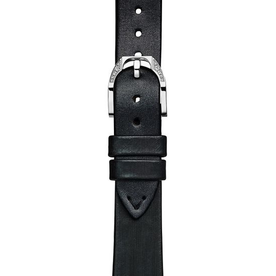 Часы Tiffany Eternity 28 MM Round в белом золоте с сапфирами и бриллиантами