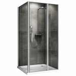 Душевой уголок ABBER Sonnenstrand AG04130S-S100 130x100 стекло прозрачное/профиль хром