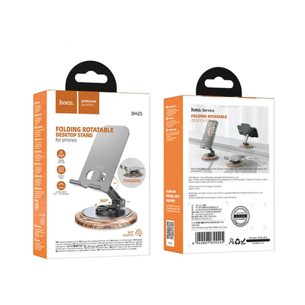 Настольный складной вращающий держатель Hoco DH25
