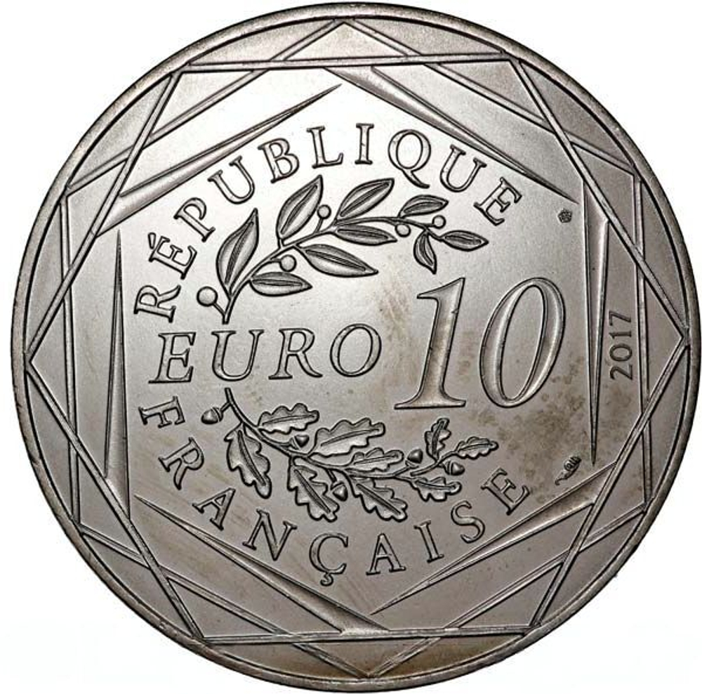 France 10 Euro 2017 – La Provence Rayonnante. Silver Coin from the "France by Jean-Paul Gaultier" Series