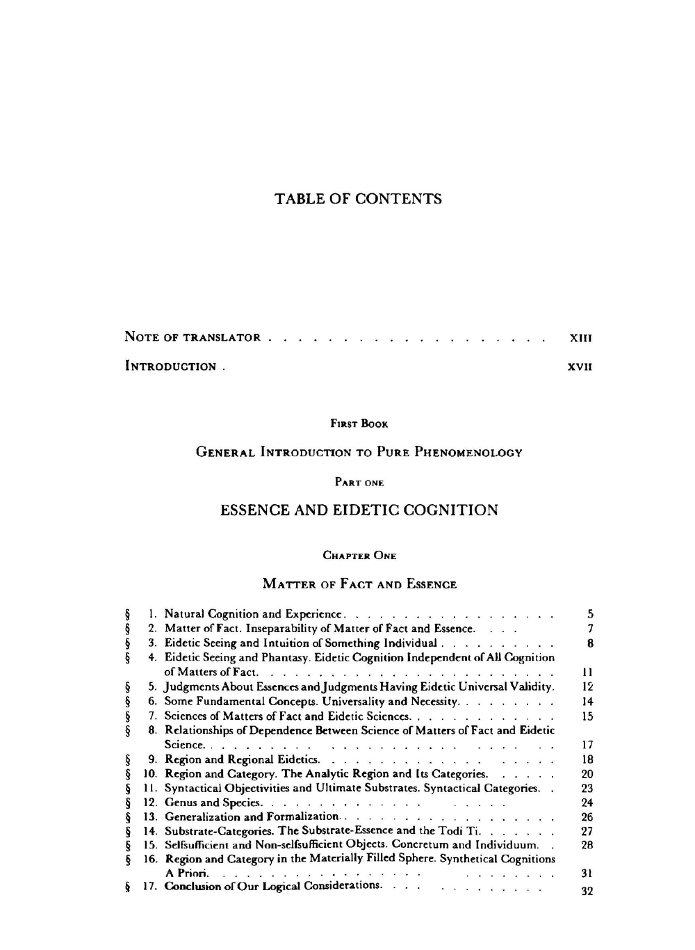 Ideas pertaining to a pure phenomenology and to a phenomenological philosophy. Book 1 | Edmund Husserl