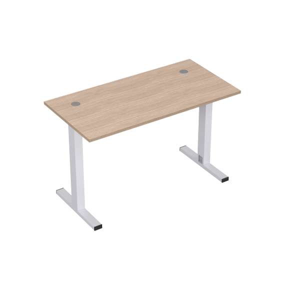 2МТК.068 Стол рабочий, прямолинейный с кабель-каналом (1200*600*750)