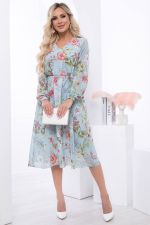 Платье "Волшебная история" (мята) НЬЮ П6798 LT Collection (Акция)