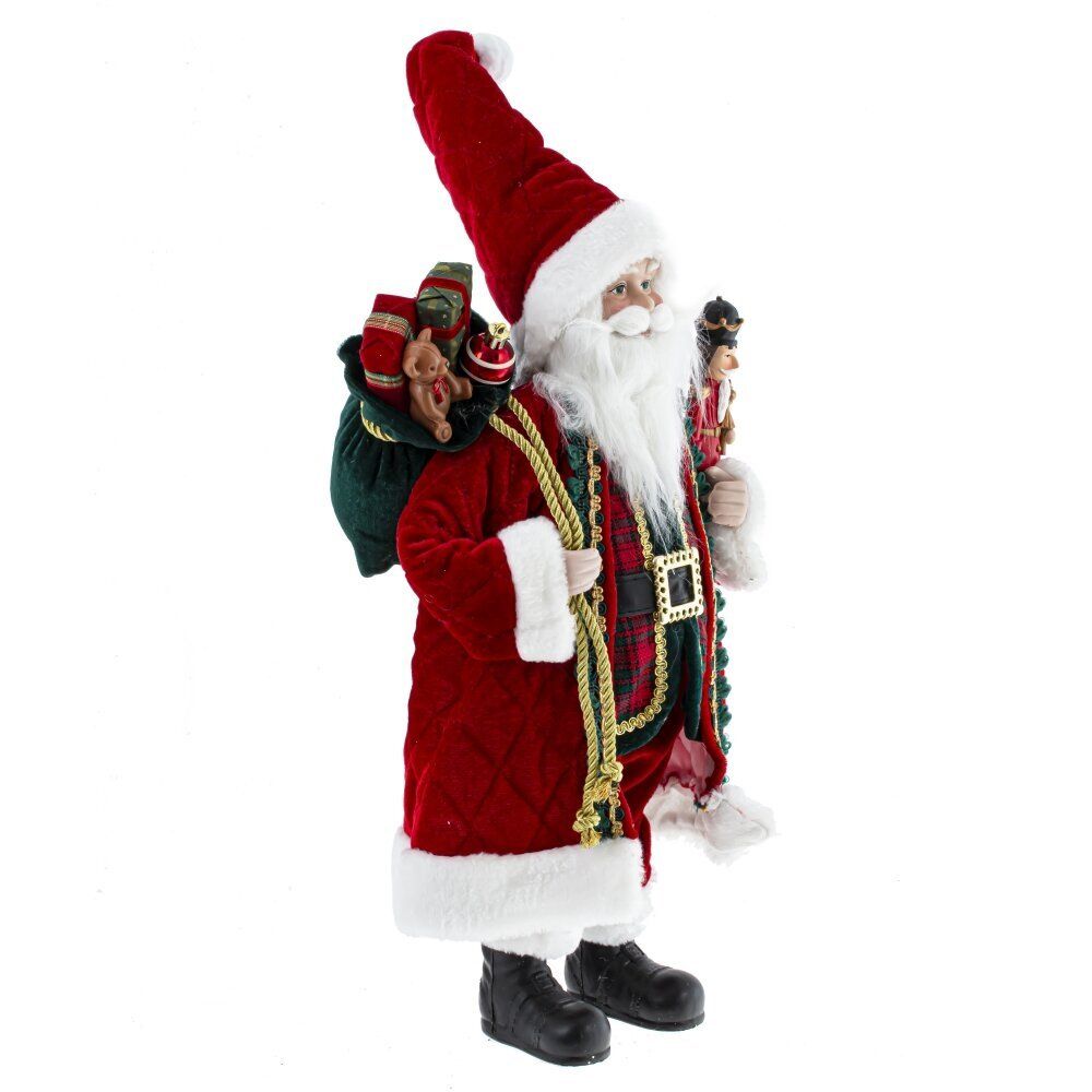 GAEM Дед Мороз, L26 W16 H62/45 см