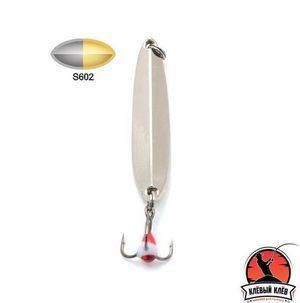 Блесна вертикальная Namazu "Ellipse-Ice", размер 55 мм, вес 9 г, цвет S602