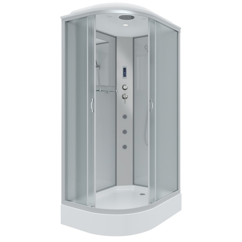 Душевая кабина Niagara Classic NG-3312-14RF (120х80х215) низкий поддон(13см),стекло матовое,3 места
