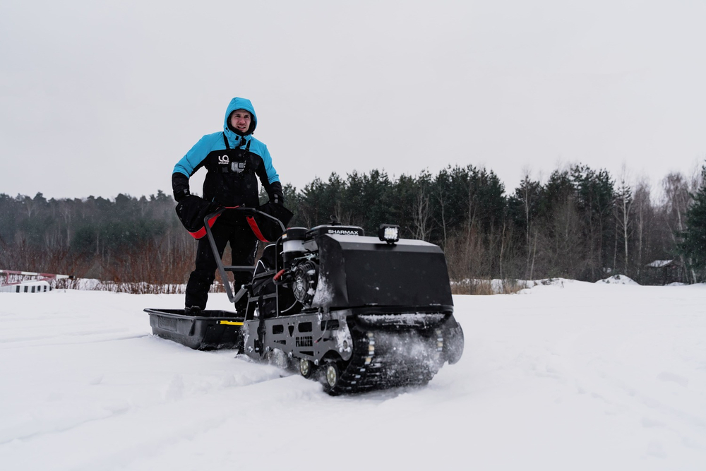 Мотобуксировщик FLAIZER GE500 1450 HP15 Maximum (2024)