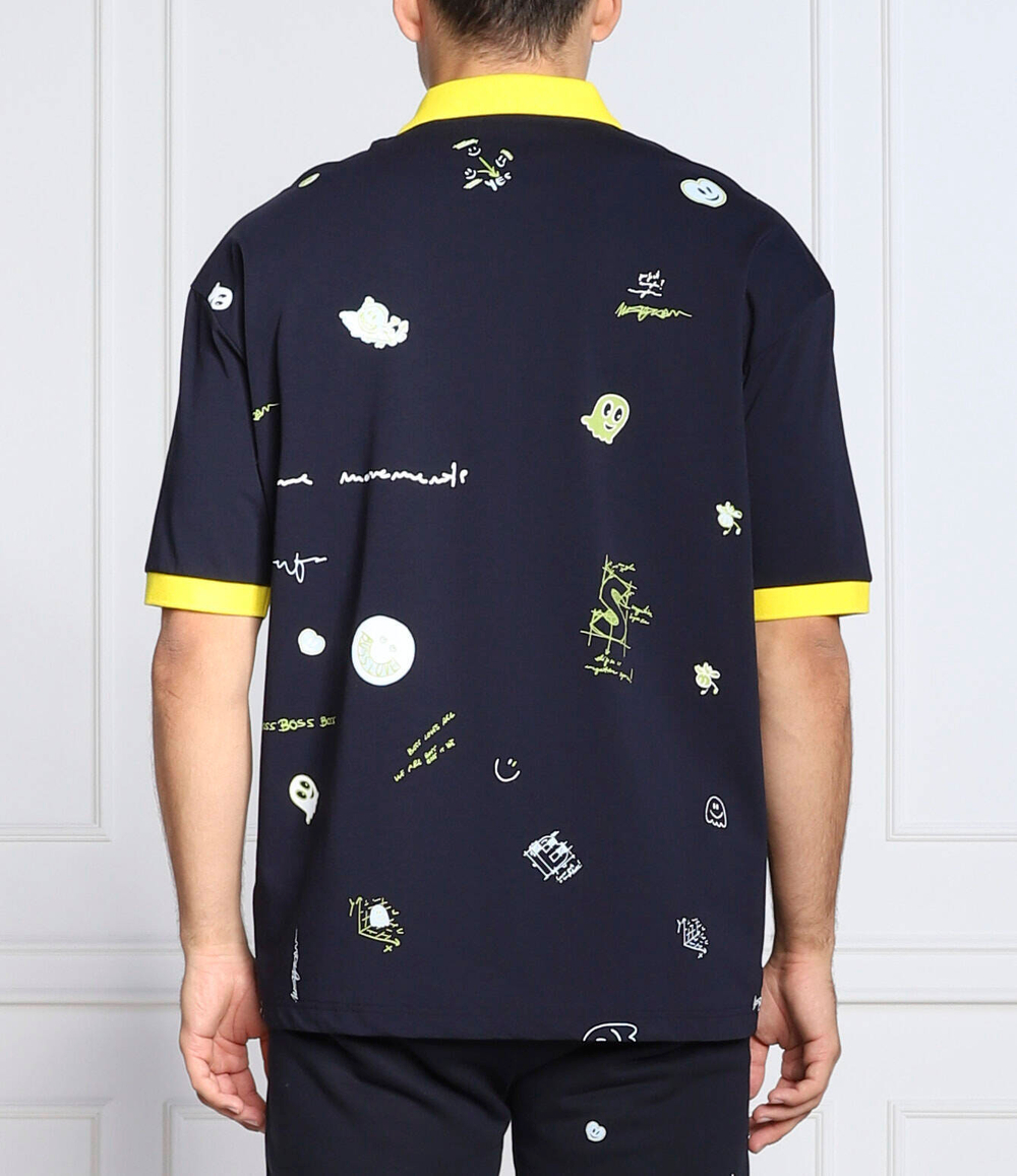 поло piraxart BOSS GREEN - темно-синий(50472113)