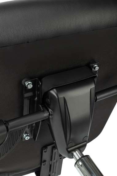 Кресло руководителя Бюрократ T-9923SL черный кожа крестов. металл хром