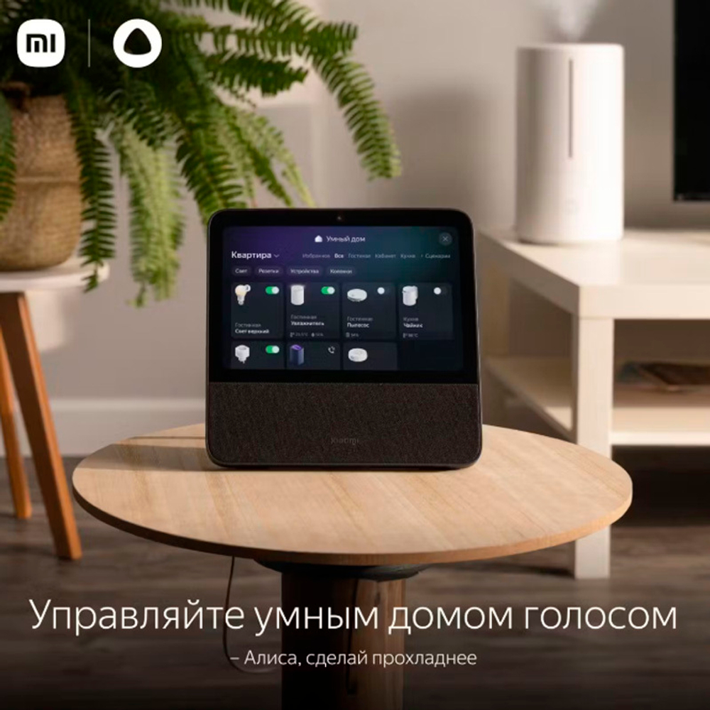 Умный дисплей Xiaomi Smart Display 10R с Алисой, чёрный