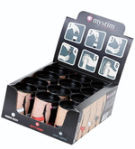 Набор из 12 мастурбаторов MasturbaTIN Set (Цвет: белый)