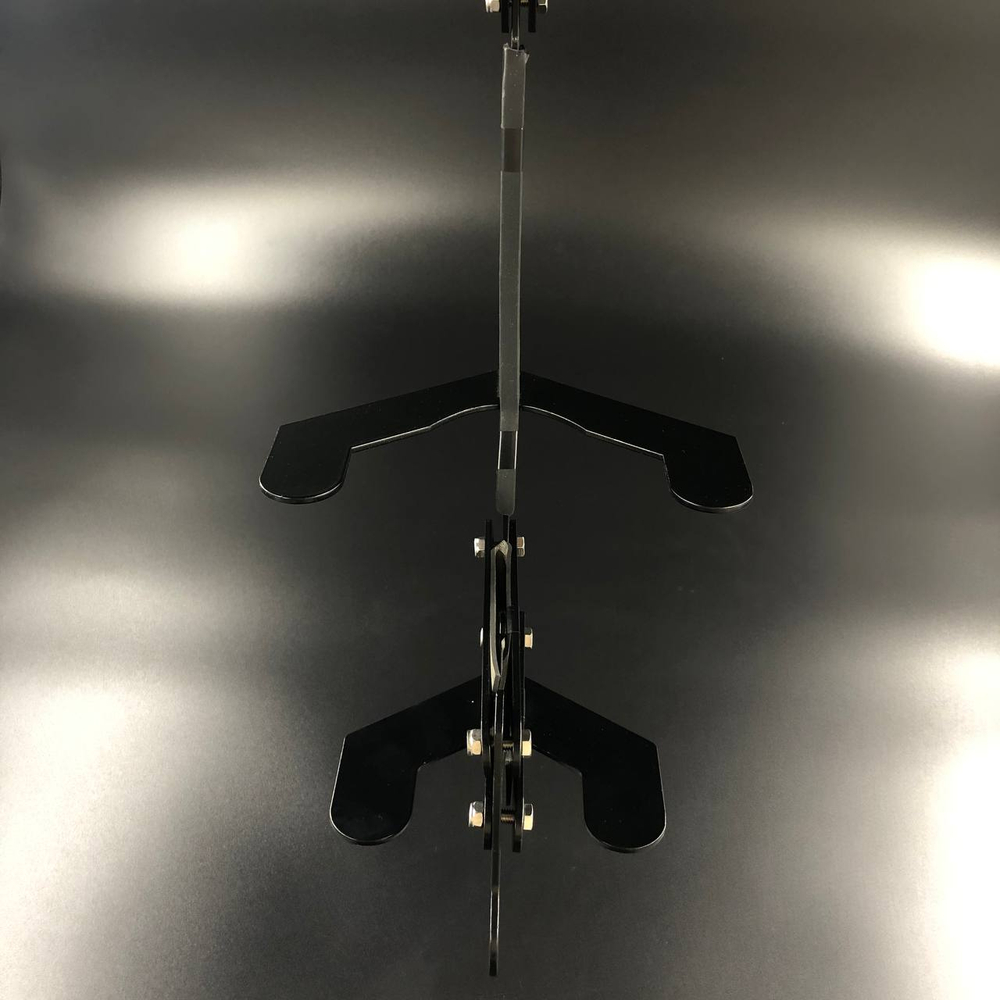 Защита редуктора Suzuki DT9.9-15, DF8-20A (Усиленная, черная)