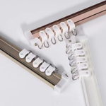 Изогнутый потолочный карниз для штор, алюминий