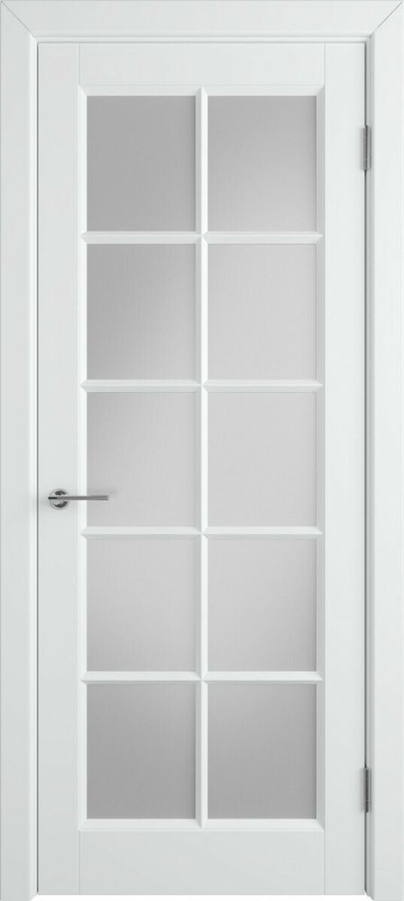Двери межкомнатные эмалированные Гланта  (Glanta 57ДО0)  Белая эмаль