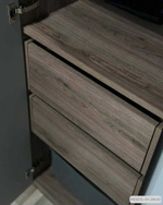 Рабочая зона у окна по индивидуальному проекту