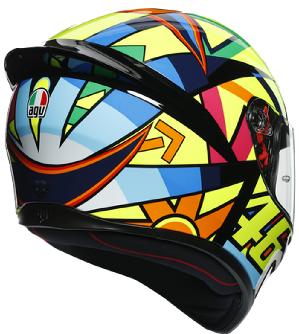 AGV K1 SOLELUNA 2017 Multi PLK Yellow/black