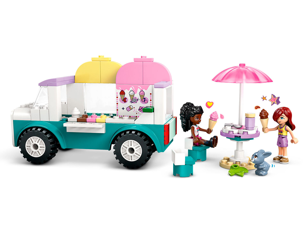 LEGO Friends 42644 «Грузовик с мороженым в Хартлейк-Сити» — летнее настроение