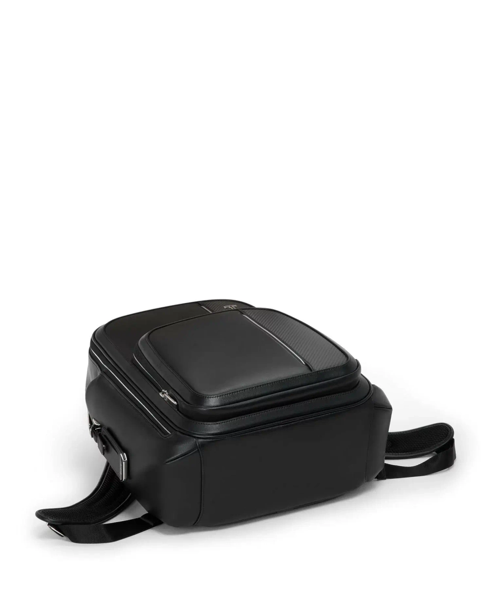 Рюкзак кожаный большой Barker/Black