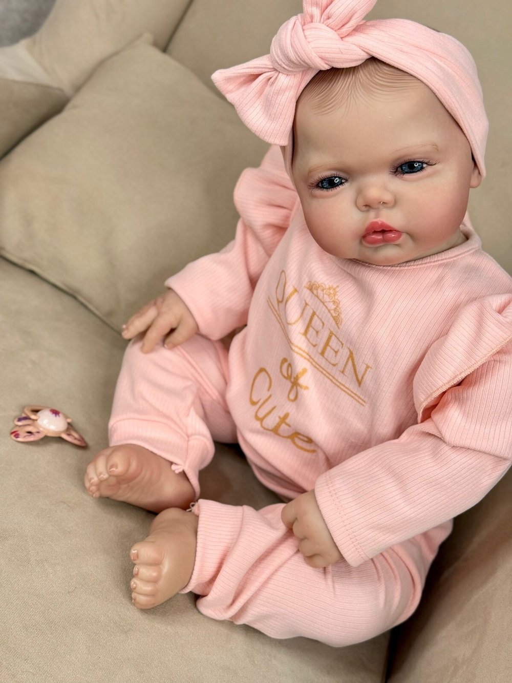 Кукла Реборн мягконабивная 60см (FA-942)