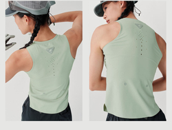 WMNS Майка Nothomme BlueMonte Running зеленый
