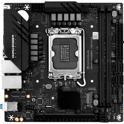 Материнская плата MAXSUN MS-Challenger H610ITX 2Lan V3, LGA1700, DDR4, mITX