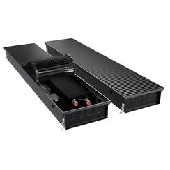 Конвектор внутрипольный Royal Thermo ATRIUM TURBO-110/300/2400-DG-U-BL