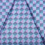 Зонт полуавтомат унисекс «Ultramarine - Ромбомания», микс 6 цветов, 8 спиц, d-100см, длина в слож. виде 68см