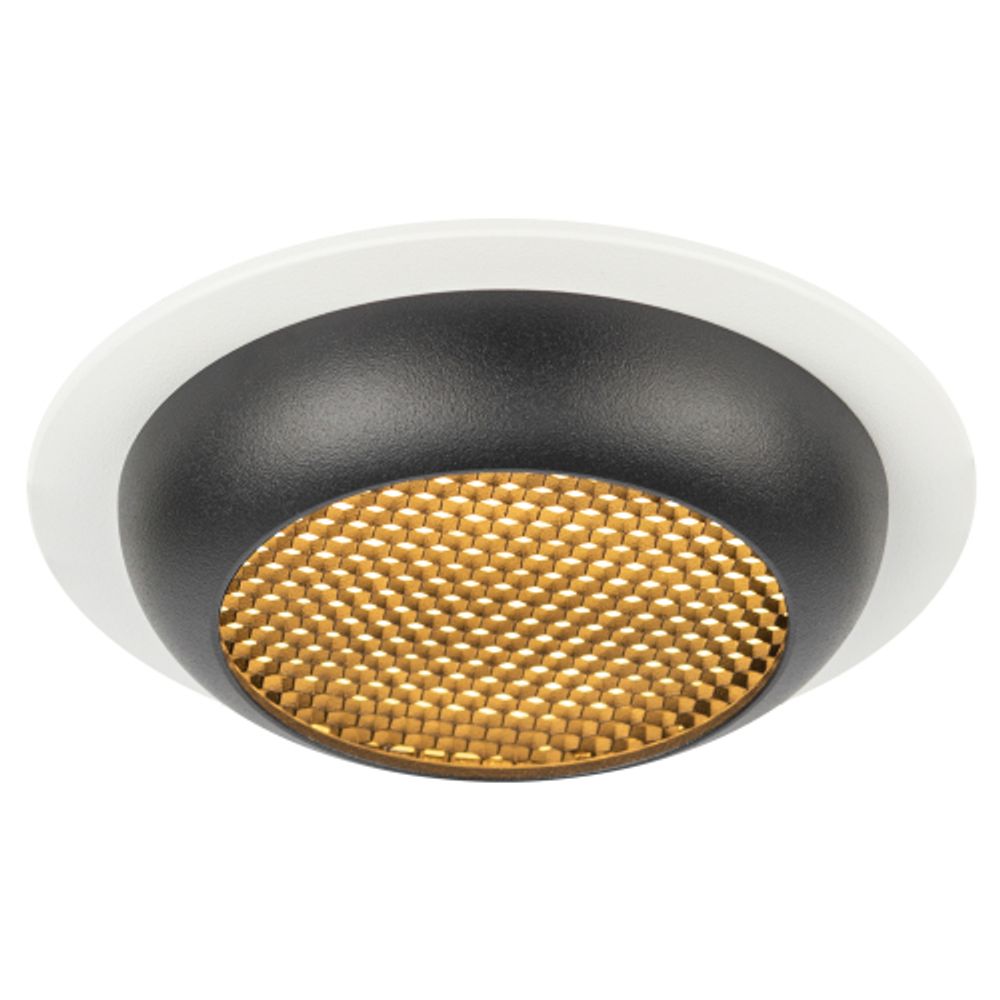 Светильник встраиваемый ЭРА KL111 WH/BK под лампу GX53 белый/черный матовый | Встраиваемые светильники Для ламп GX53