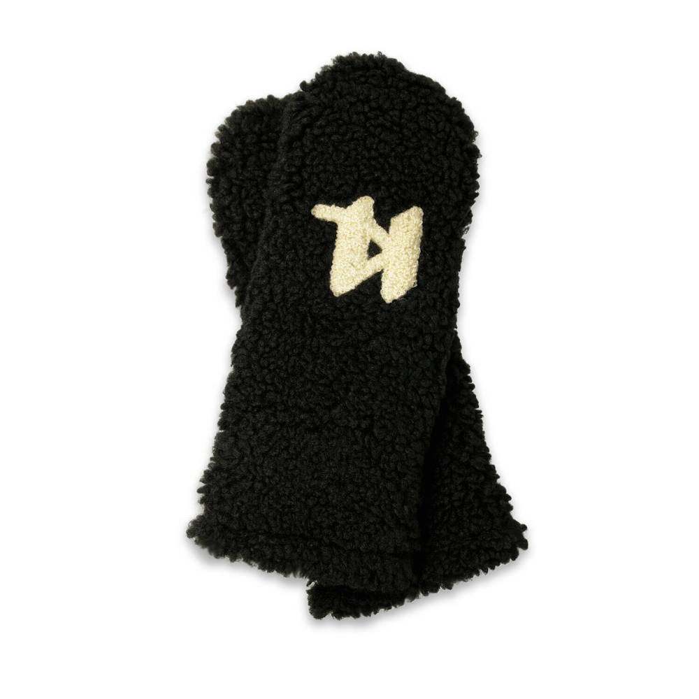 Перчатки Shearling Muff Natural Karl Lagerfeld - черный(226W3607)